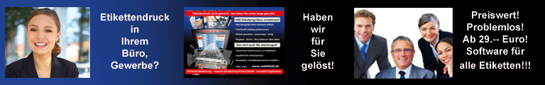 Etikettensoftware - f�r alle Etiketten